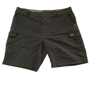 Under Armour Hybrid Black Cargo Shorts Size 42